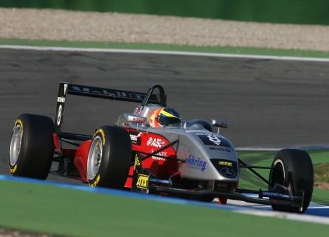 Som rookie i det europæiske Formel 3-felt